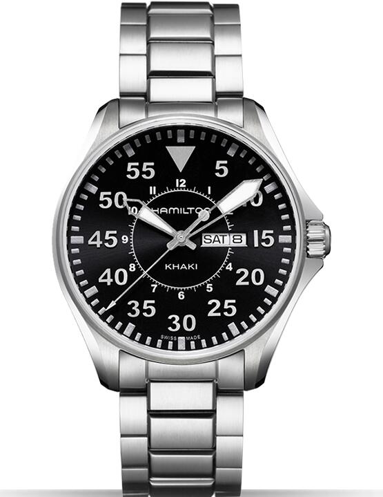 Hamilton Khaki Pilot Quartz H64611135 watch bands